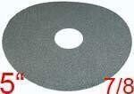 US Sander 5" Diameter 7-8" Hole 36 Grit Disc Sandpaper - 50 Per Box