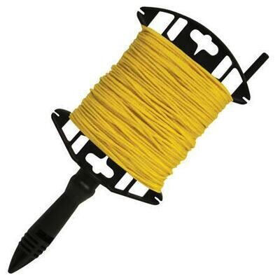 Yellow Braided Mason's Line - 250' Utility Winder