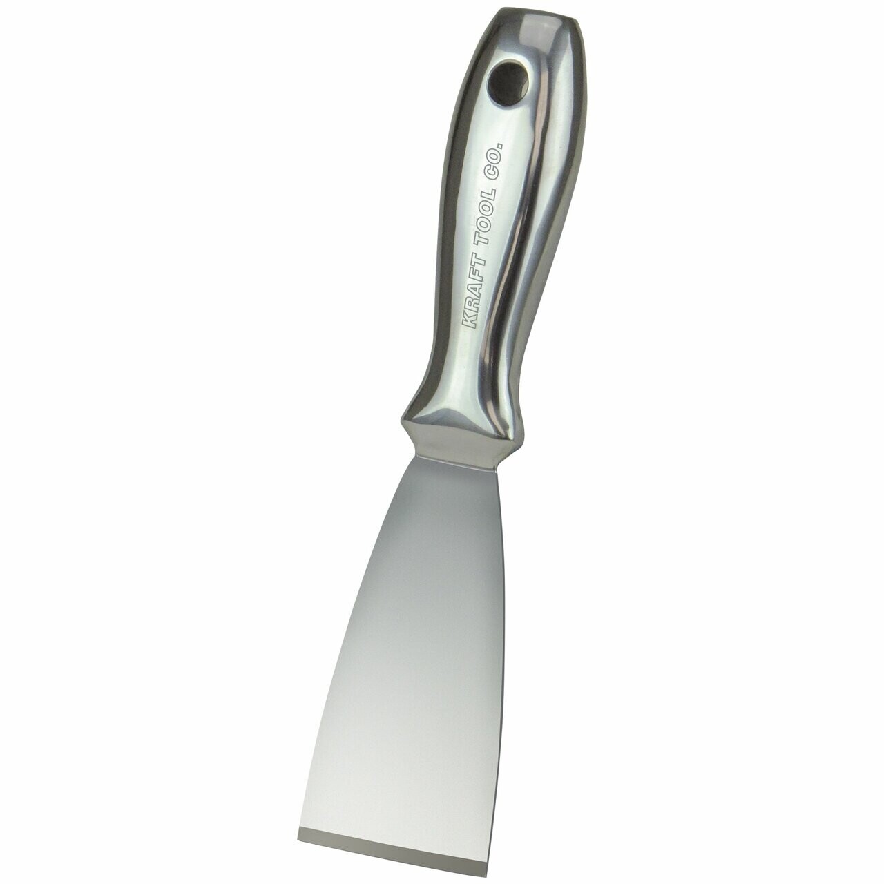 Kraft DW704 1-1-2" Elite Series All Stainless Steel Chisel End Putty Knife (Pack of 5)