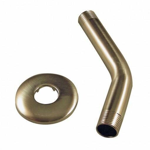 6 in. Shower Arm With Flange in Brushed Nickel