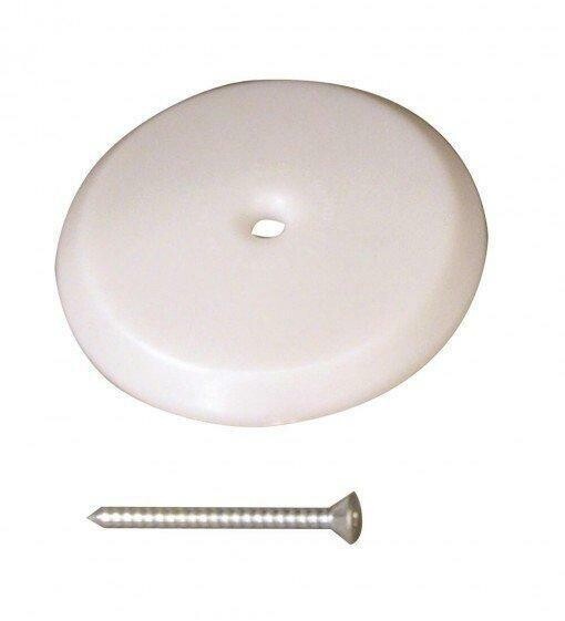 Danco 4-1/2 in. Cleanout Cover Plate in White