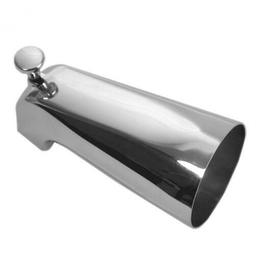 5 in. Bathroom Tub Spout w/ Front Diverter in Chrome