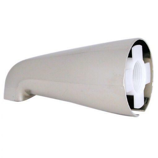 Universal Tub Spout w/o Diverter in Brushed Nickel