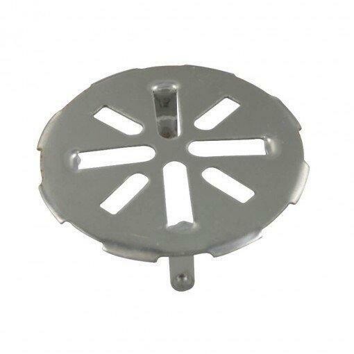 Danco 4 in. OD Snap-In Drain Strainer for 3 in. Pipes in Stainless Steel