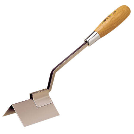 Outside Corner Drywall Tool with Long Wood Handle