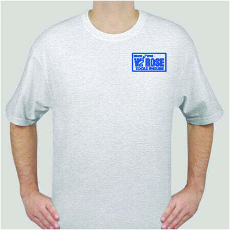 W. Rose Gray T-Shirt - XL