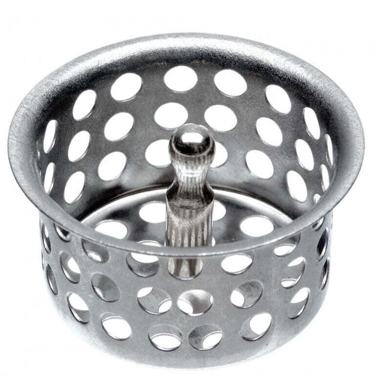 Danco 88967X 1-9/16 in. Basket Strainer with Post in Chrome