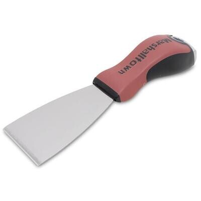 Marshalltown 10866 2" Stiff Putty Knife-DuraSoft Handle Empact End