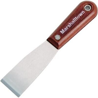 Marshalltown 15072 Drywall & Plastering 1 1-2" Chisel Knife-Rosewood Handle