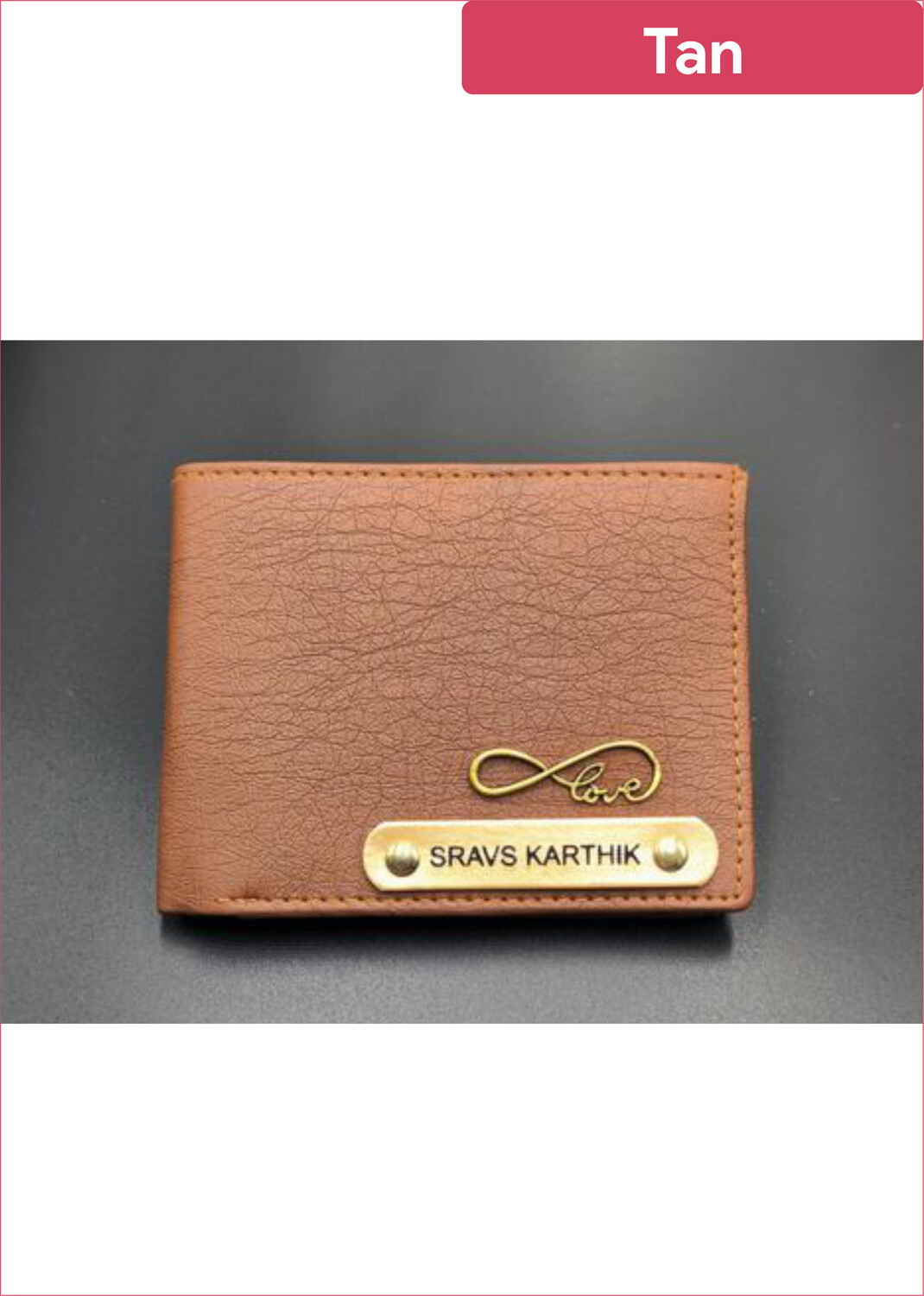 Customized Wallet- Name Wallet for Men | Birthday Gift | Diwali Gift | Gift for Men