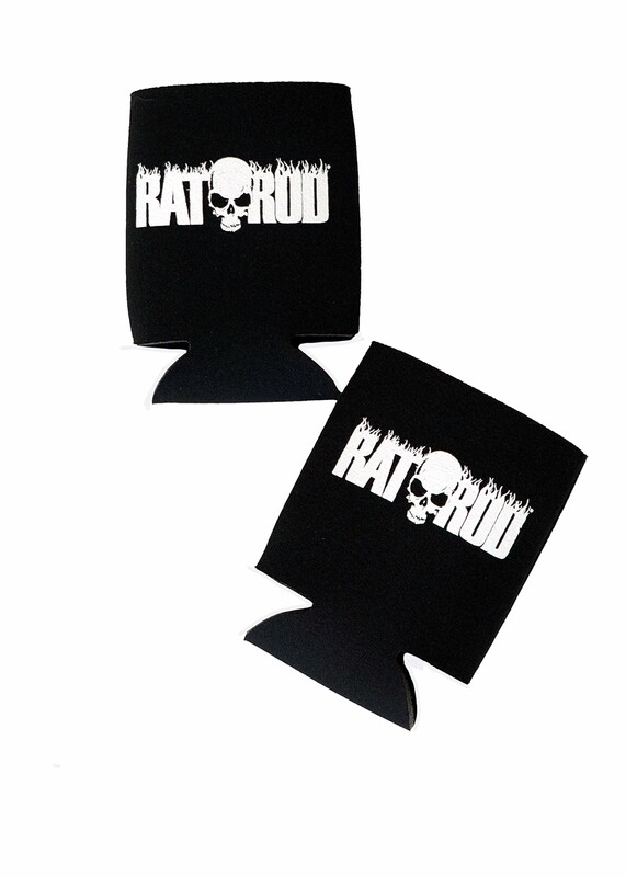 RATROD Magazine Logo Can Koozie