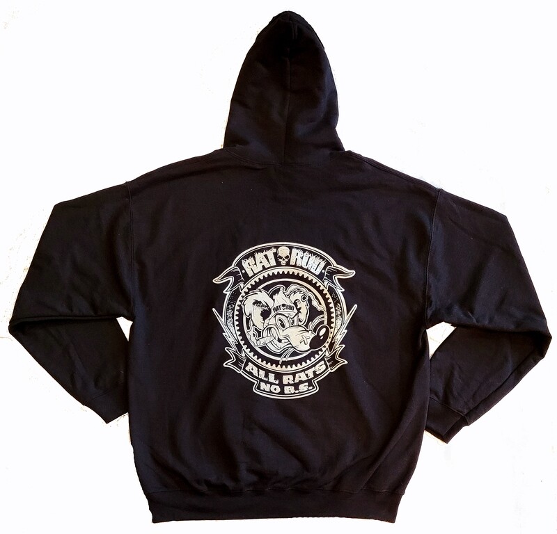 Men&#39;s Pullover Hoodie All Rats, No B.S.