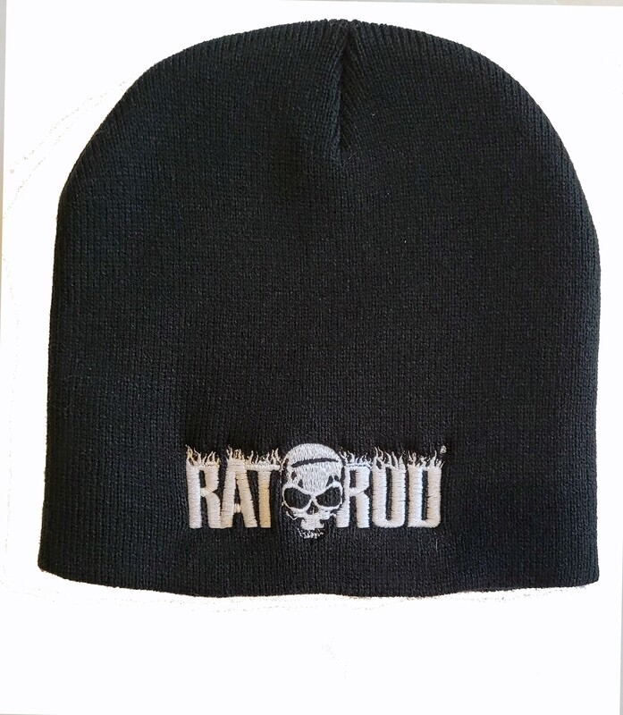 RATROD Embroidered Beanie- Black