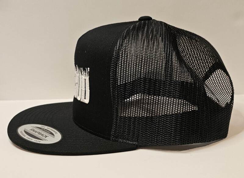 RATROD Hat Embroidered Flat Bill
