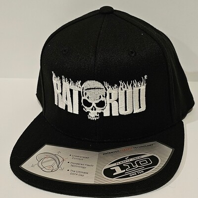 RATROD Hat Embroidered Flat Bill/snapback -Richardson 110 F