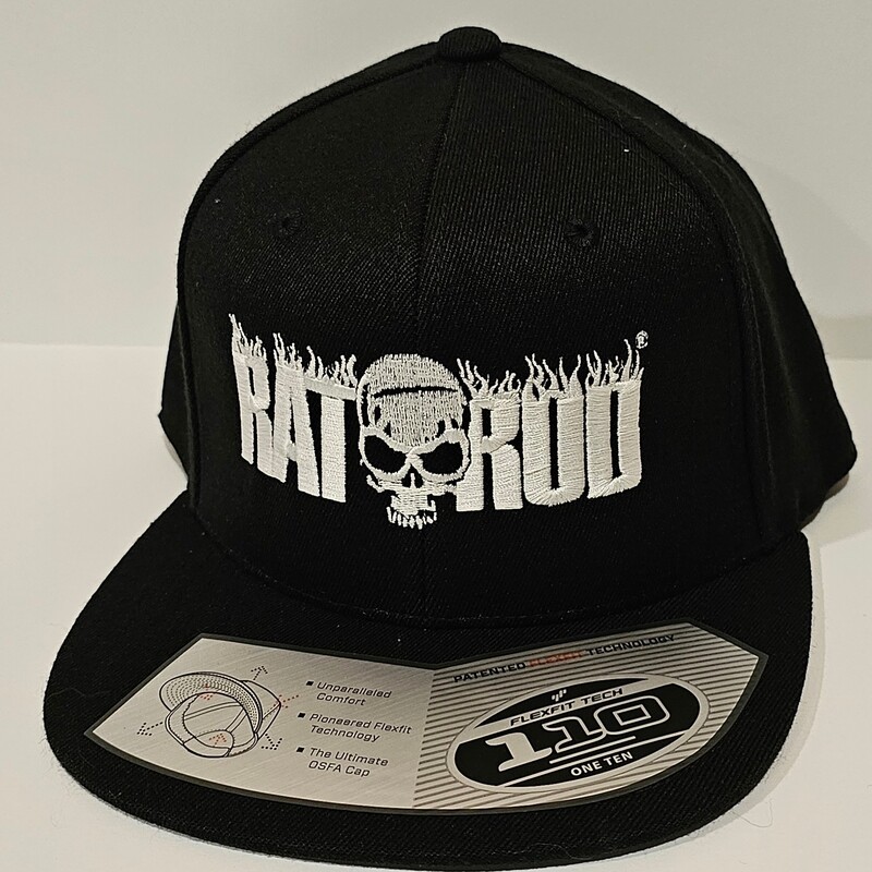 RATROD Hat  Embroidered Flat Bill/snapback -Richardson 110 F