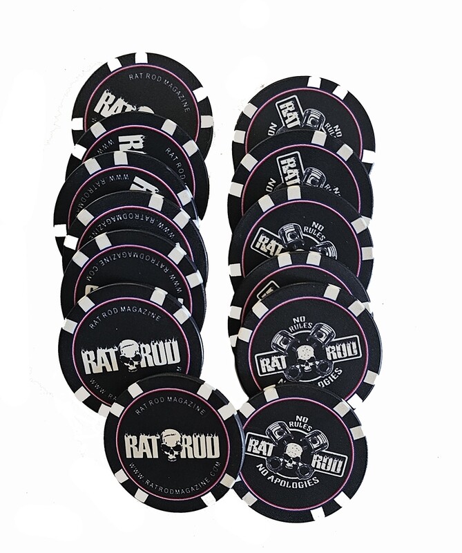 RATROD Poker Chip #1