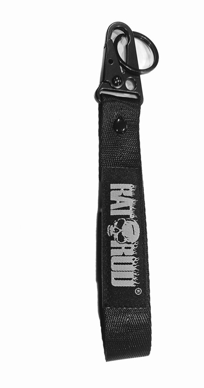 RATROD woven keychain -wrist lanyard