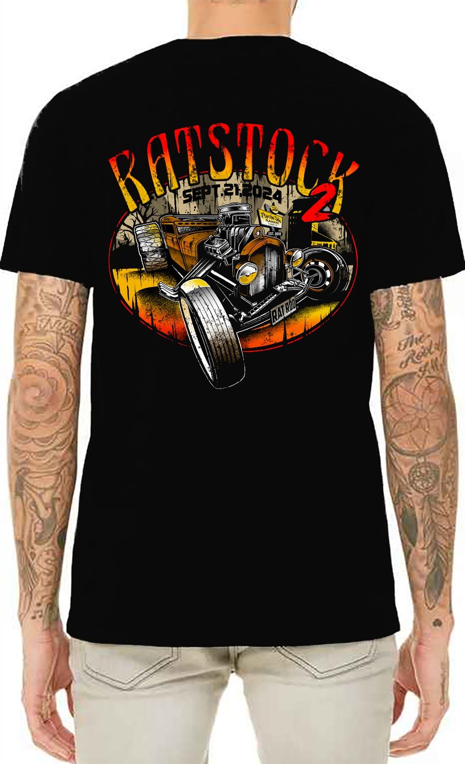 RATSTOCK 2 (2024) EVENT T-SHIRT MEN&#39;S