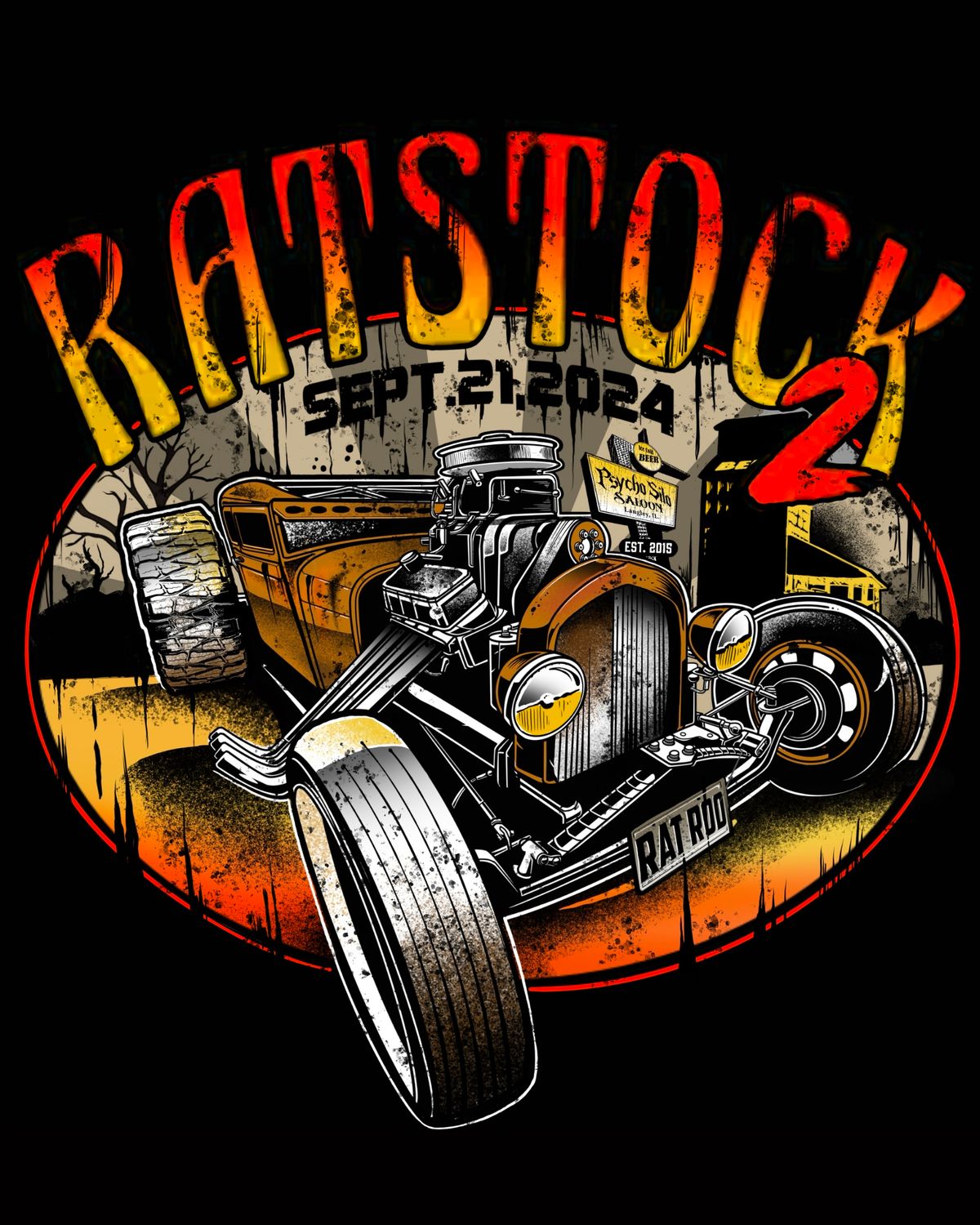 RATSTOCK 2  (2024) EVENT STICKER