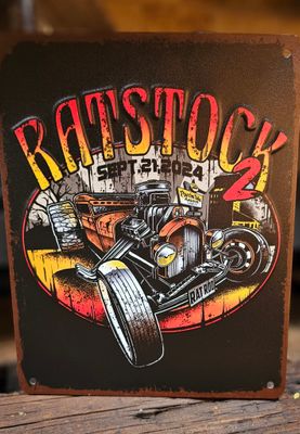 RATSTOCK 2 (2024) METAL SIGN