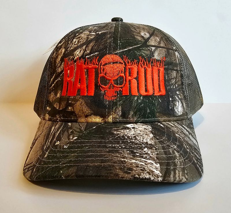 RATROD Hat -  Embroidered Camouflage Hat