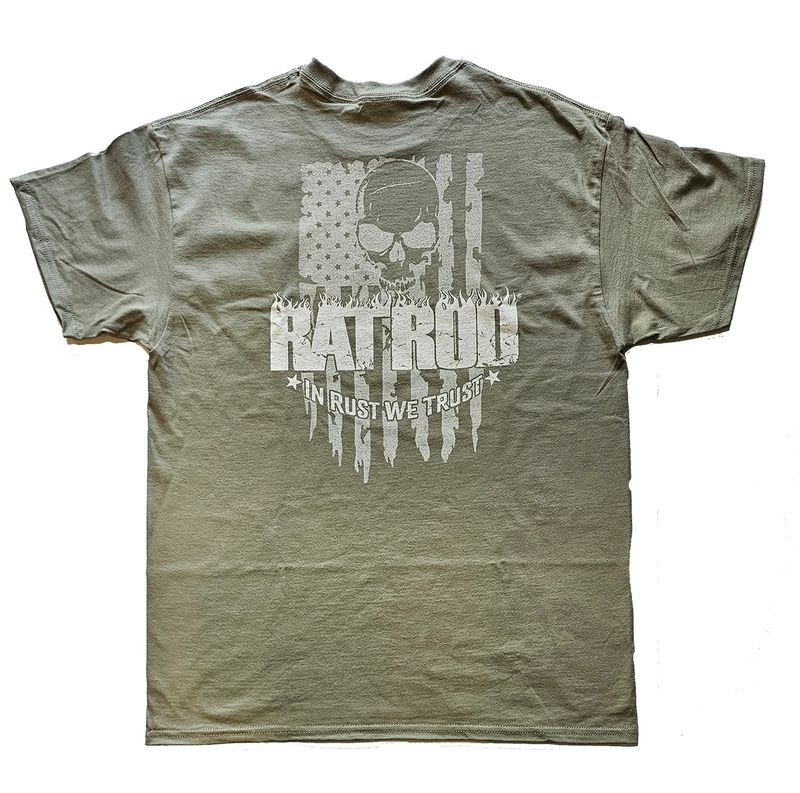 Men's tee  IN RUST WE TRUST (Prairie dust)