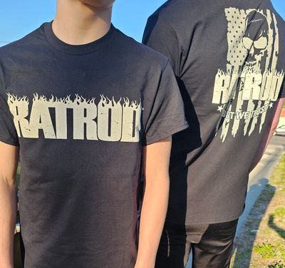 Men's tee  IN RUST WE TRUST (Black))