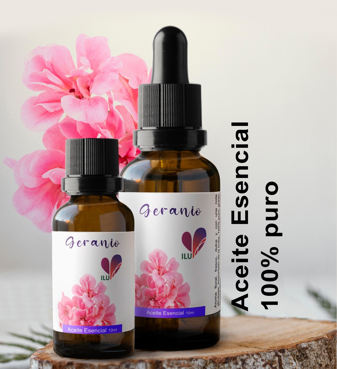 Aceite esencial de Geranio