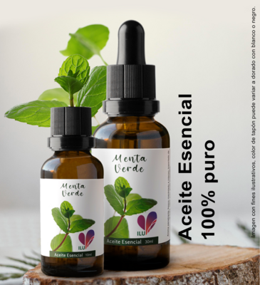 Aceite esencial de Menta Verde