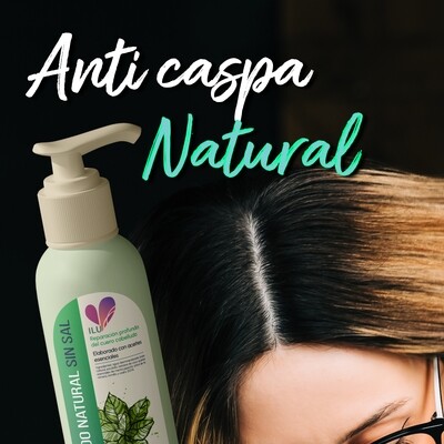 Shampoo Herbal ANTI CASPA sin sal