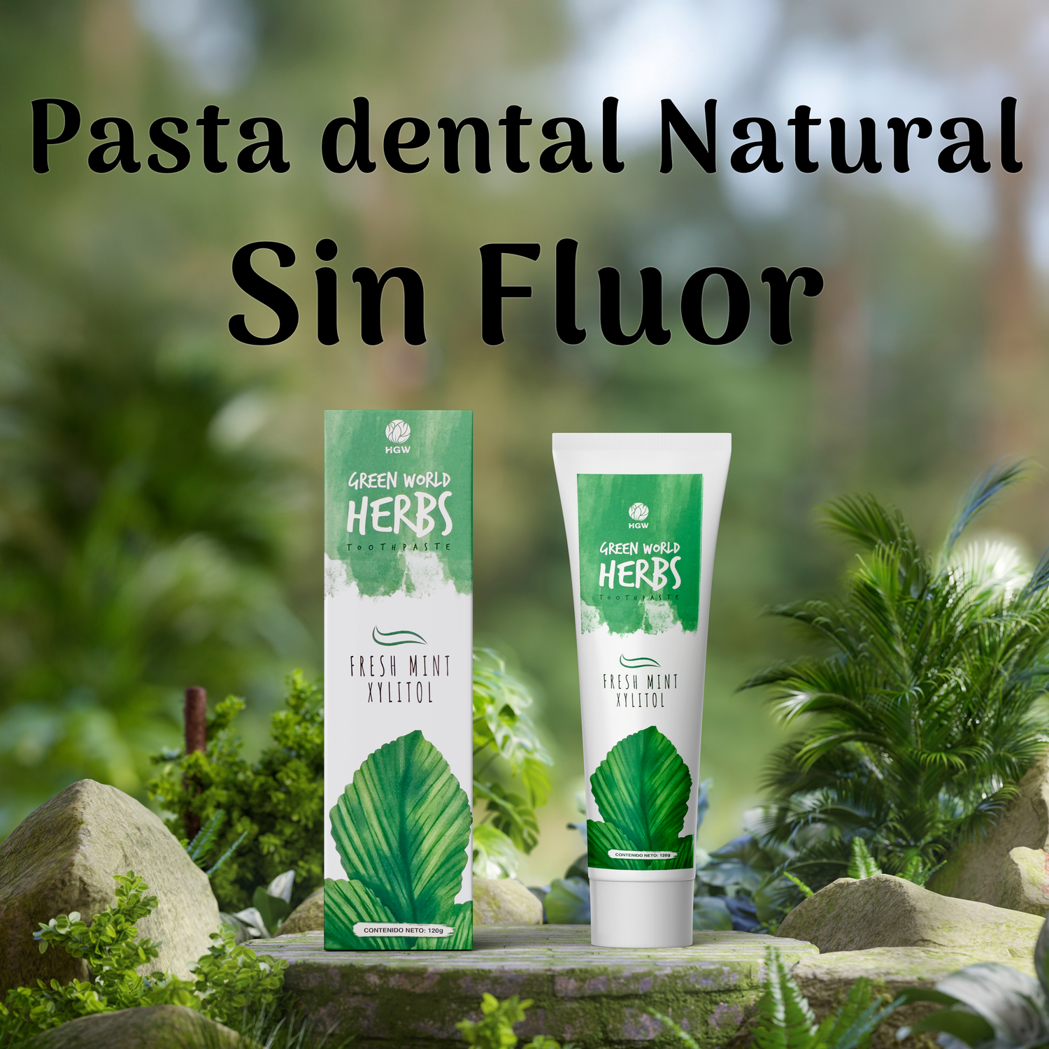 Pasta dental Natural sin Fluor