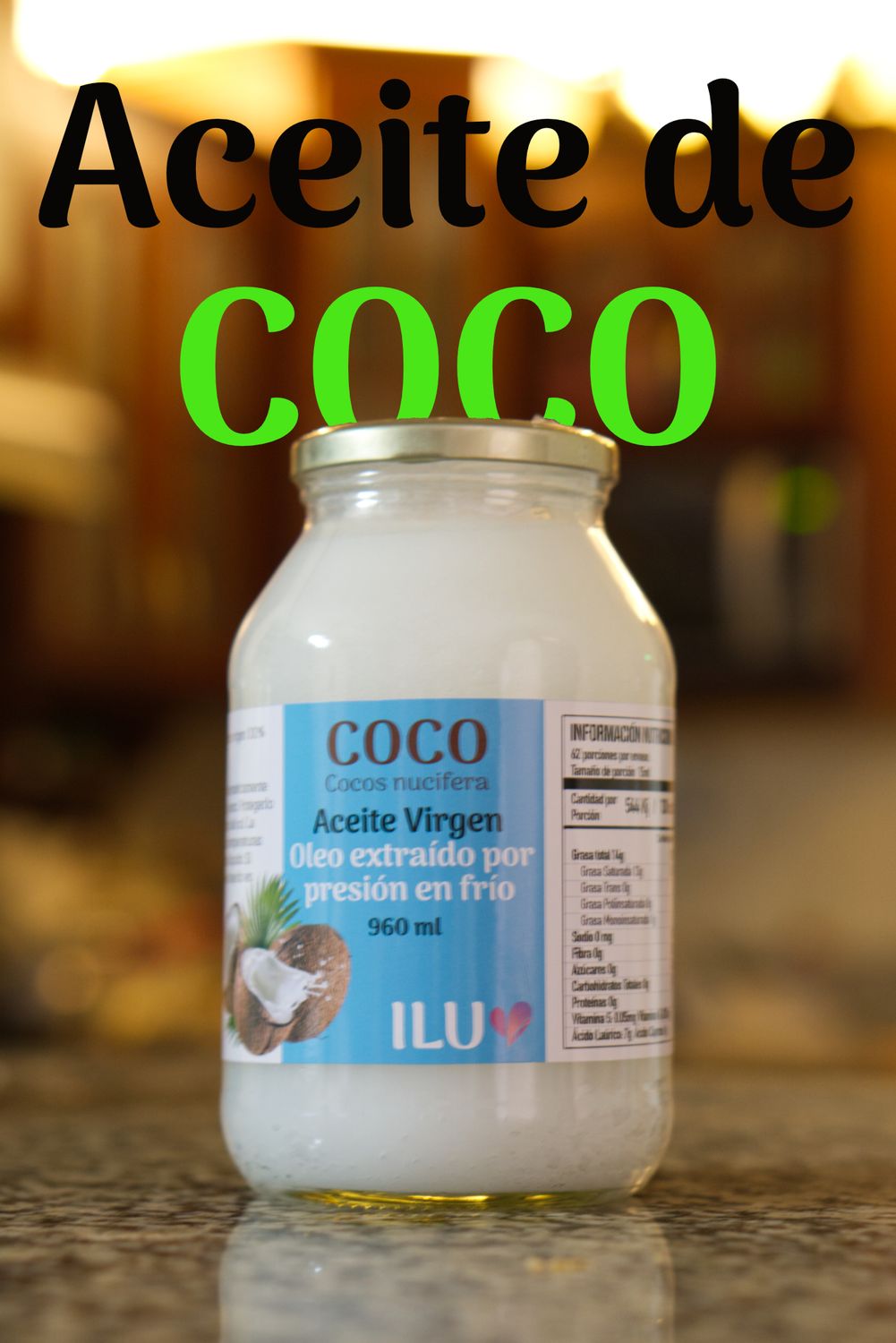 Aceite de COCO virgen