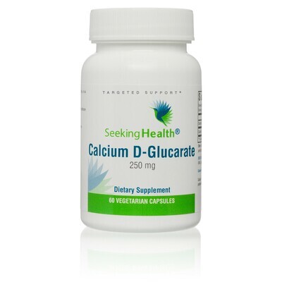 CALCIUM D-GLUCARATE - 60 CAPSULES Seeking Health