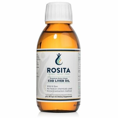 Extra Virgin Cod Liver Oil 150  ml Rosita