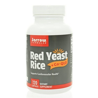 Red Yeast Rice + CoQ10 600mg 120 capsules Jarrow Formulas