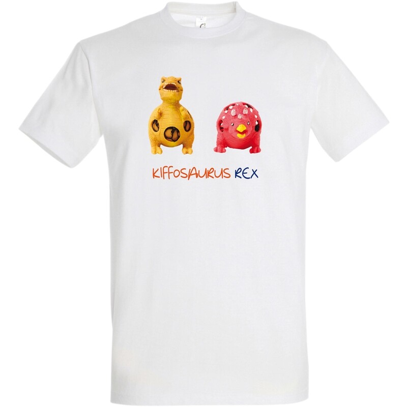 TShirt Kiffosaurus Rex / Blanc