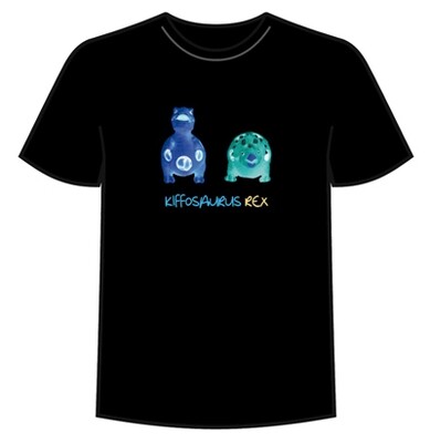 TShirt Kiffosaurus Rex / Noir