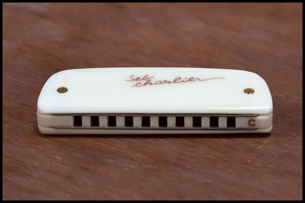 Harmonica Brodur-SebCharlier : Golden Type Noix de Tagua