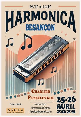 Solde stage Harmonica Comté - 2025