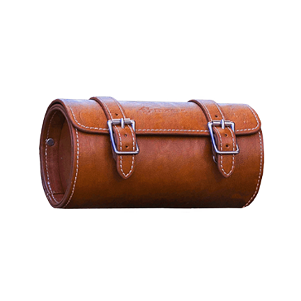 Rayvolt Leather Round Front Bag
