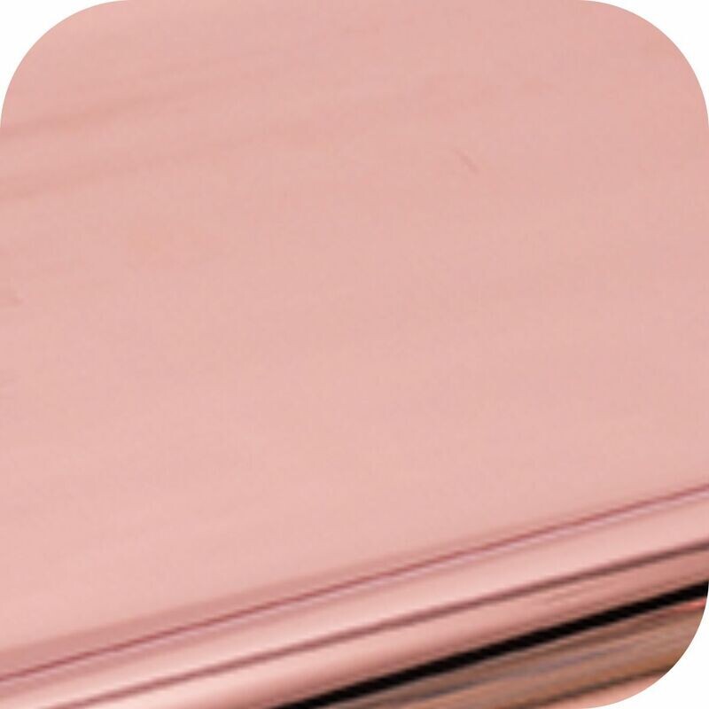 Foil Reactivo al Calor - Color Dorado Rosado 3 Metros