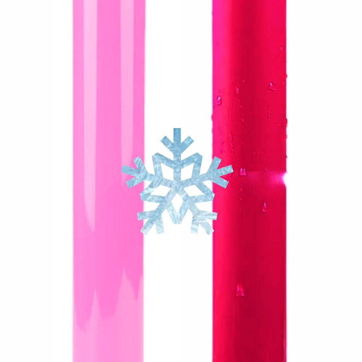 Vinil Adhesivo Frozen Magic - Rosa Baby  / Rojo