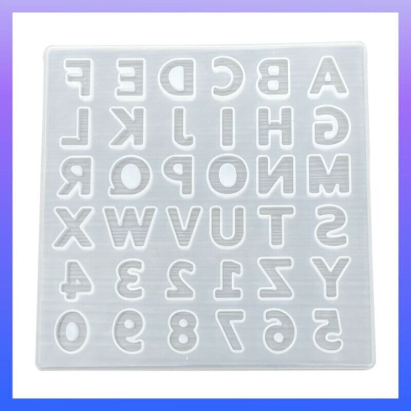 Molde de Letras y Números Mini