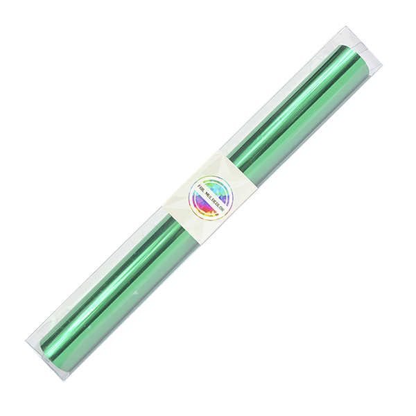 Foil Multicolor Color Verde Oscuro 10 Metros