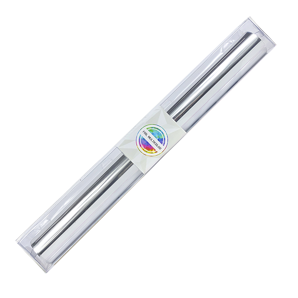Foil Multicolor Color Plateado 10 Metros