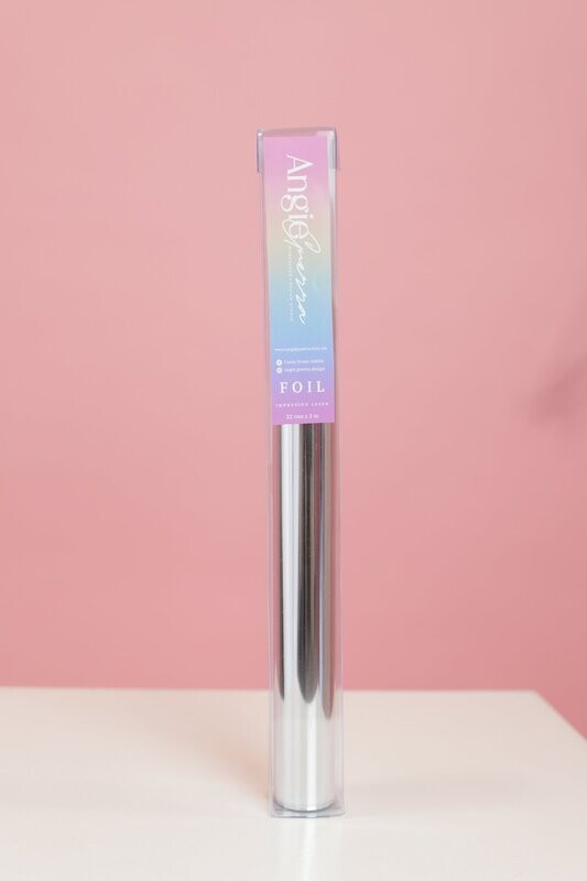 Foil  Plateado 3 Metros Marca ANGIE GUERRA