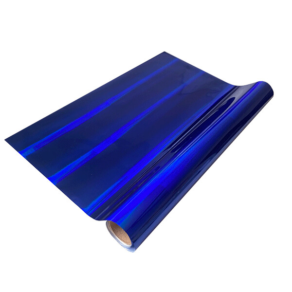 Foil Multicolor Color Azul holográfico 3 Metros
