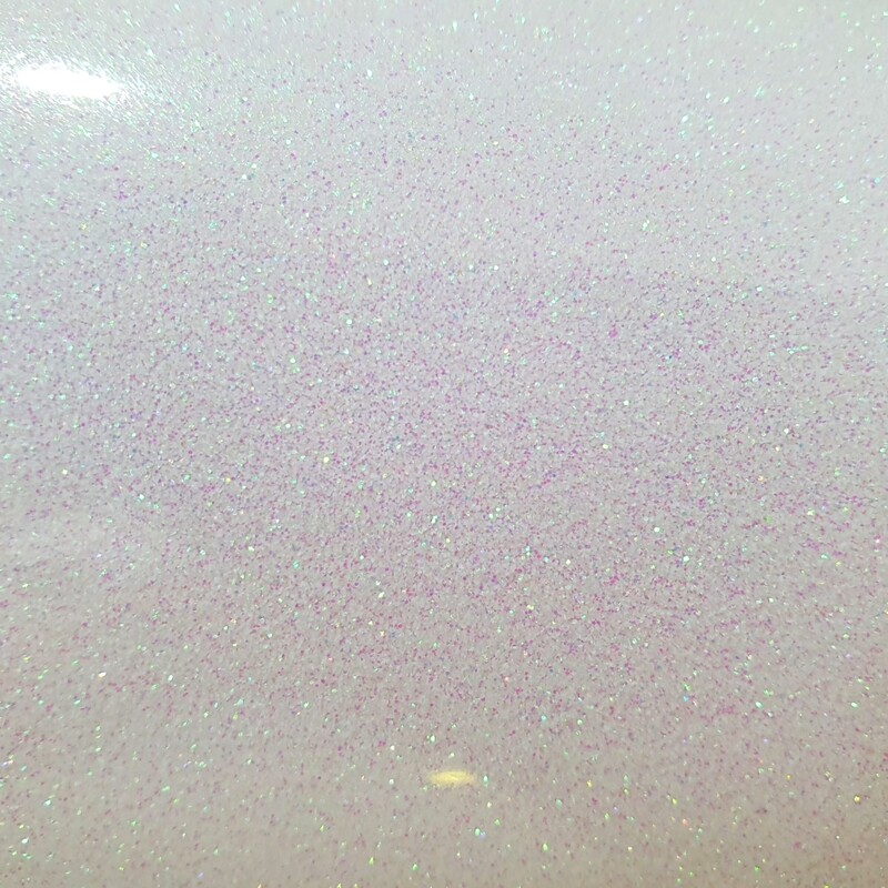 Vinil Textil  Glitter White