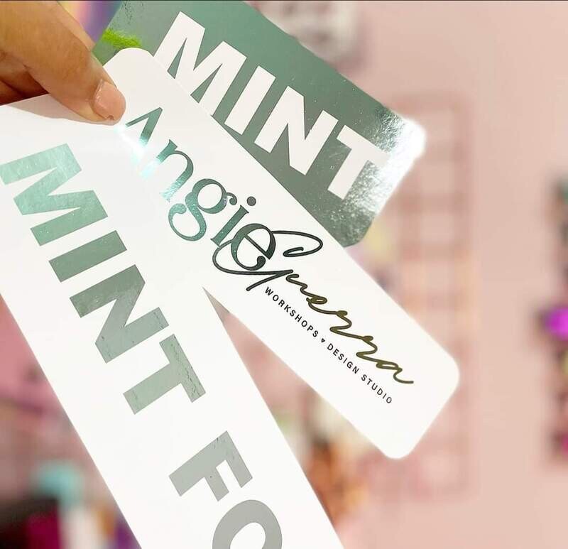 Foil   Mint Foil  Marca ANGIE GUERRA